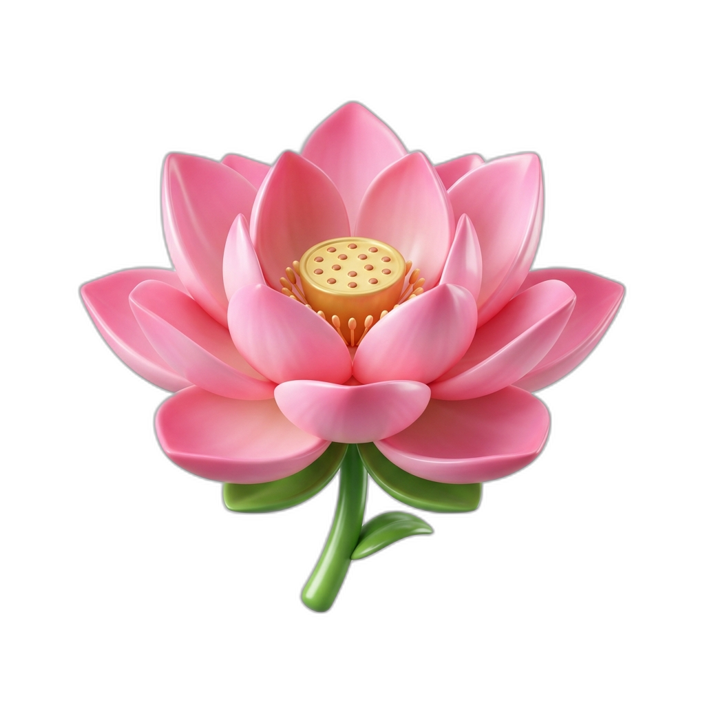 3D Lotus
